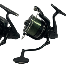Alternative view of 3x Shimano Power Aero  14000 XTB with Spare Spools - F - PRE LOVED