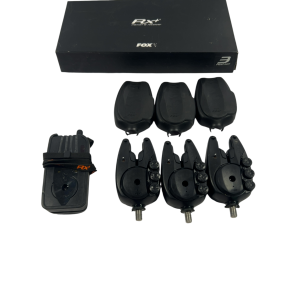 3x Fox RX Plus Alarms with Receiver - H16 - PRE LOVED
