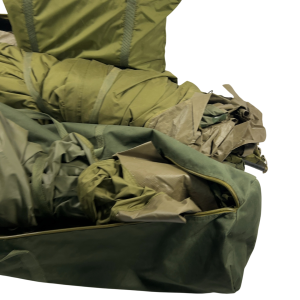 Alternative view of 1x Cyprinus Typhoon MH Bivvy with Skull Cap and Extension - RED636 - PRE LOVED