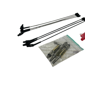 Alternative view of 3x Solar Plastic Quivers with Indicators - A13 - PRE LOVED