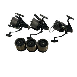 3x Shimano Aero Technium Mgs XTD with Spare Spools - F10 - PRE LOVED
