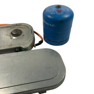 Alternative view of 1x Unknown Double Burner And Gas Bottle - R - PRE LOVED