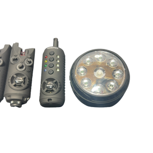 2x Sonik Gizmo Alarms with Receiver Light and Bobbins - U150 - PRE LOVED - Image 4