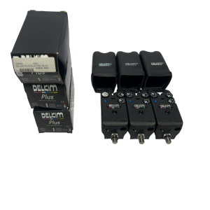 3x Delkim Plus Alarms in Boxes - Blue - B20 - PRE LOVED
