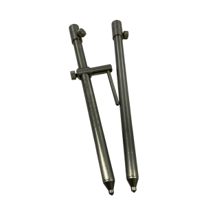 2x Matrix Stainless Chunky Banksticks with Stabiliser - 12inch - J12 - PRE LOVED