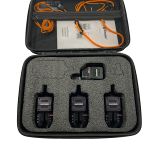 3x Rippton Bitekeeper Cube Alarms with Receiver in Hardcase - S161 - PRE LOVED - Image 4