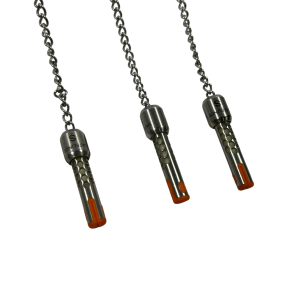 Alternative view of 3x Jag Stainless 316 Snag Ears with Isotopes and Safe Liners with Isotopes - G3 - PRE LOVED
