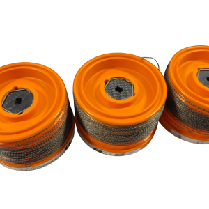 3x MV Spools Bright Orange for MGS 14000XTD in Camolite Spool Case - F3 - PRE LOVED - Image 4