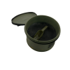 1x Korum EVA Ground Bait Bowl with Scoop and Riddle - U143 - PRE LOVED