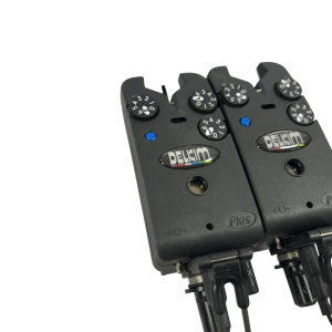 Alternative view of 2x Delkim Txi Plus Alarms with Snags and Slim Lights - Blue - E2 - PRE LOVED