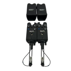 2x Delkim Txi Plus Alarms with Snags and Slim Lights - Blue - E2 - PRE LOVED