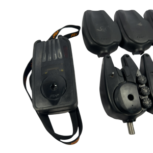 Alternative view of 3x Fox RX+ Alarms with Receiver - E8 - PRE LOVED