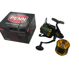 1x Penn Spin Fisher 7500 VII LC with Spare Spool in Box - G - PRE LOVED
