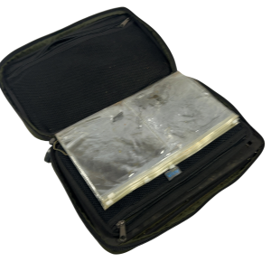 Alternative view of 1x Aqua Large Rig Wallet with Storage - S137 - PRE LOVED