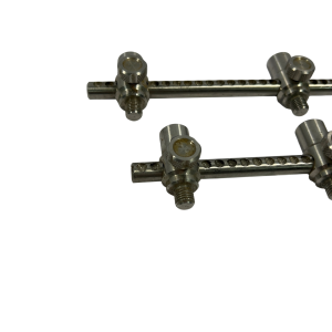 Alternative view of 2x Cyporgraphy 3 Rod Buzzbars Stainless Front and Back - F22 - PRE LOVED