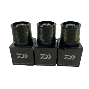 Alternative view of 3x Daiwa Emblem 19 45 SCW 5000C QD - SPARE SPOOLS - G18 - PRE LOVED