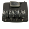 4x Fox NTXr Alarms with Receiver in Hard Case - S131 - PRE LOVED
