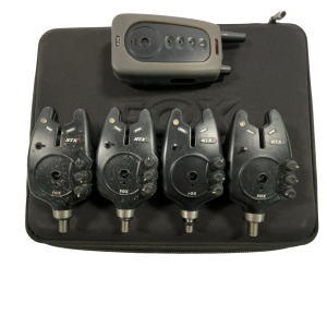 4x Fox NTXr Alarms with Receiver in Hard Case - S131 - PRE LOVED