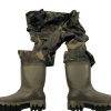 1x Nash Waders Dark Camo with Waders Horns - 9 - U147 - PRE LOVED
