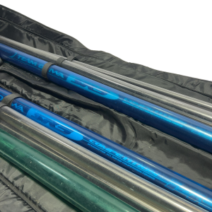 Alternative view of 1x Daiwa SR3 Pole with 14.5m Extension, 0.5m Meter Extension, 5 Tops, Cupping Kit And Carry All, All In Tubes - YELZ38 - PRE LOVED