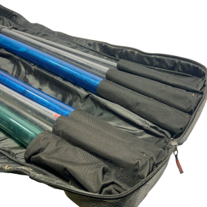 1x Daiwa SR3 Pole with 14.5m Extension, 0.5m Meter Extension, 5 Tops, Cupping Kit And Carry All, All In Tubes - YELZ38 - PRE LOVED - Image 3