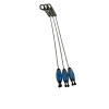 3x ESP Blue Bobbins - J9 - PRE LOVED