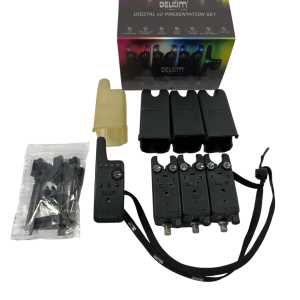 3x Delkim Txi D V2 Alarms And Receiver with Snag Ears (Presentation Set) - C4 - PRE LOVED