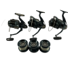 3x Shimano Ultegra 5500 XTB with 3 Spare Spools - G10 - PRE LOVED