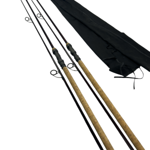2x Harrison Aviator Flex 12ft 3.25lb Custom Full Cork Handles and Alps Reel Seats - GRE21 - PRE LOVED
