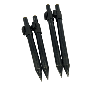 4x Fox Black Banksticks - 8.5/10.5inch - A13 - PRE LOVED