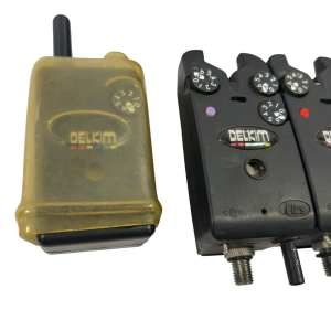 Alternative view of 4x Delkim Txi Plus with Recevier and 3x Snags - P/R/B/W - C5 - PRE LOVED