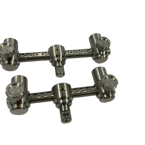 2x Custom Angling Solutions 2 Rod Stainless Buzzbars - E8 - PRE LOVED - Image 3