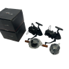 2x Sonik Vader X 8000 RS with Spare Spool in Boxes - Very Good Condition - F - PRE LOVED