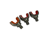 3x Jag 316 Stainless Lockdowns - I23 - PRE LOVED