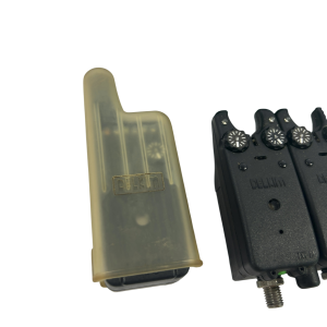 Alternative view of 3x Delkim Txi D V1 with Receiver and Snags - Green - F23 - PRE LOVED