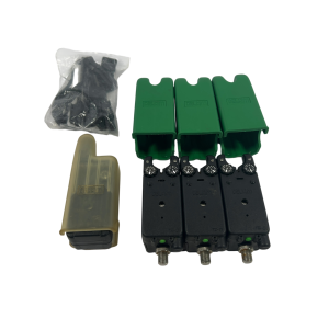 3x Delkim Txi D V1 with Receiver and Snags - Green - F23 - PRE LOVED
