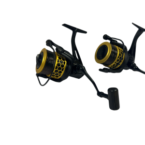 Alternative view of 2x Nash Gt4000 Reels with Gold Spools - B15 - PRE LOVED