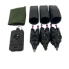 3x Nash Siren R4 Alarms with Receiver and Purple Snags - J8 - PRE LOVED