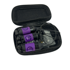 3x Nash Nite Glow Bobbins Large in Case - Purple - F1 - PRE LOVED - Image 4