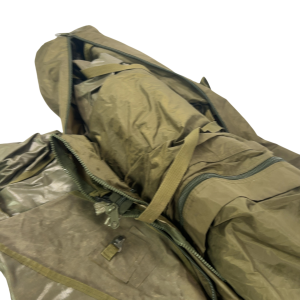 Alternative view of 1x Trakekr Tempest V2 Brolly with Mozzi, Groundsheet and Skull Cap - GREY15 - PRE LOVED