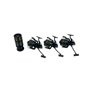 3x Shimano Aero Technium MGS XTB with Spare Spools - H - PRE LOVED