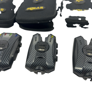 Alternative view of 4x Solar Almv10 Alarms with Receiver and Bivvy Light - G22 - PRE LOVED