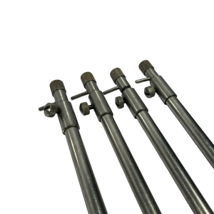Alternative view of 4x Solar Stainless Banksticks - Old Style - I13 - PRE LOVED