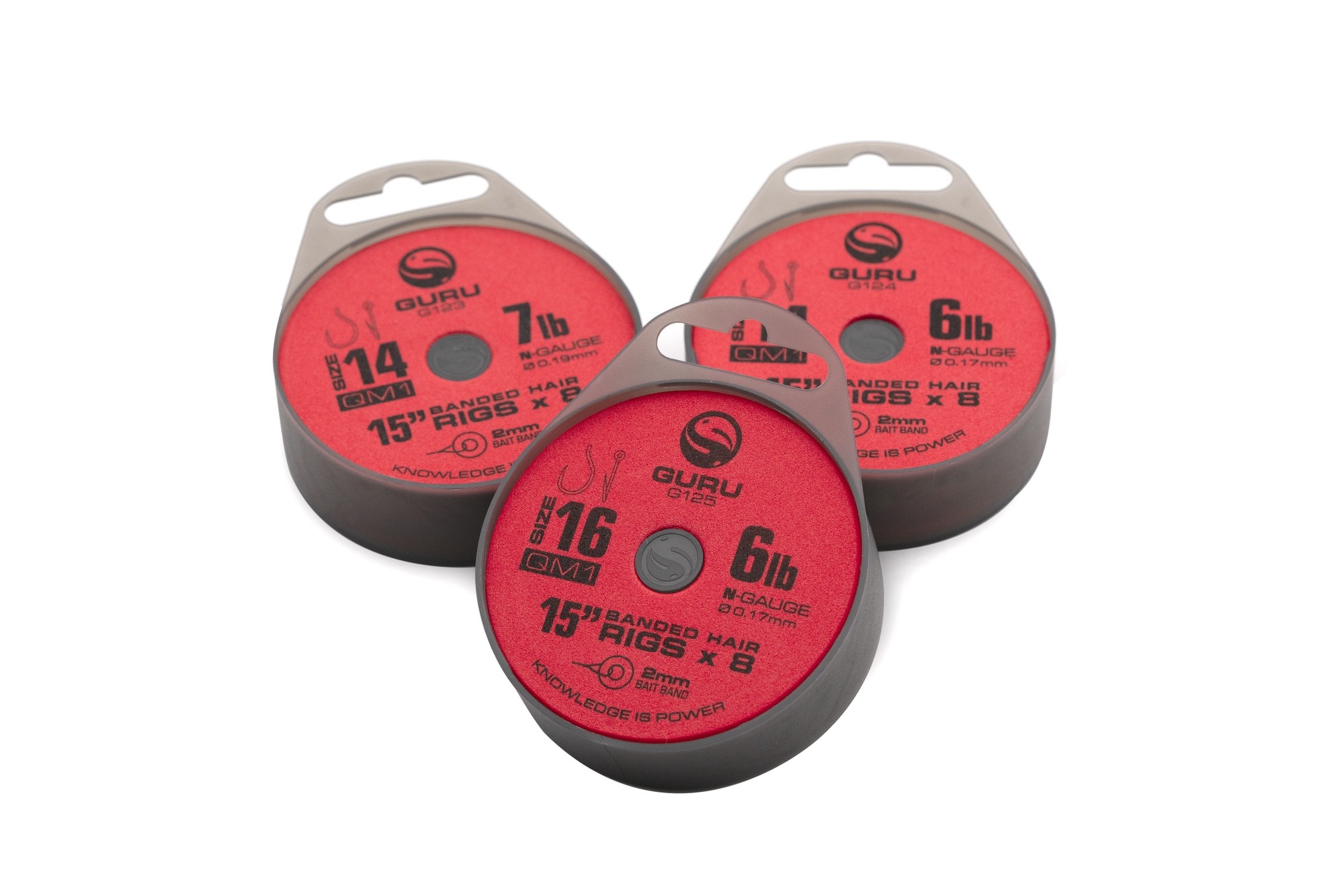 Guru QM1 Bait Bands Rigs 15"