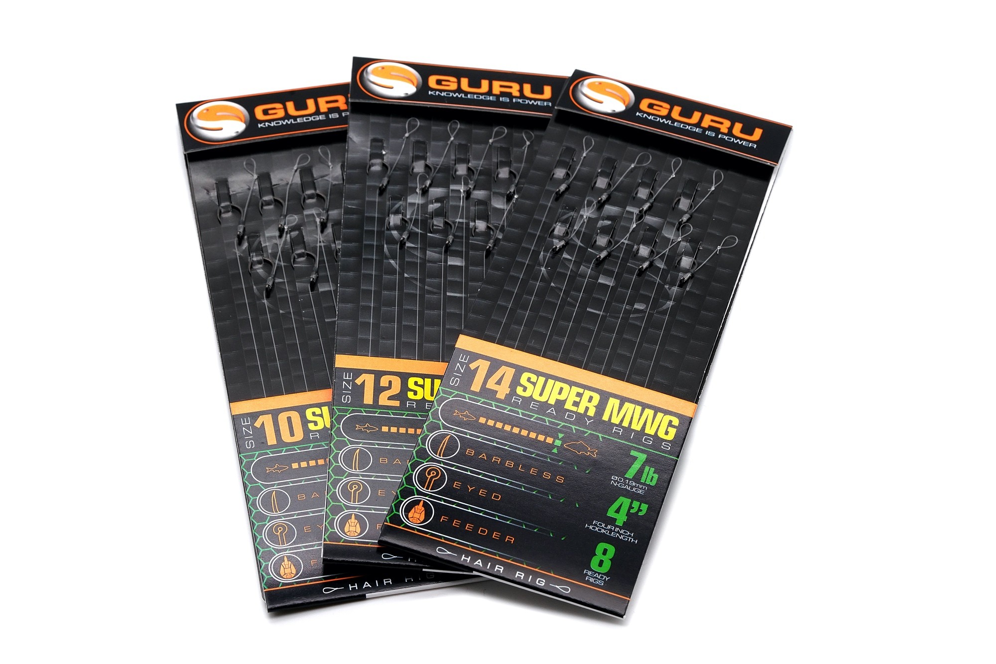 Guru SMWG Standard Hair Rigs 4" - Image 4