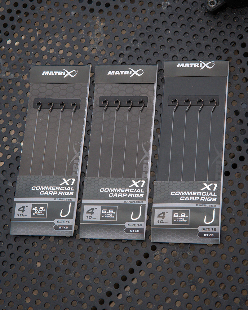 Matrix X1 Commercial Carp 10cm Rigs - Image 2