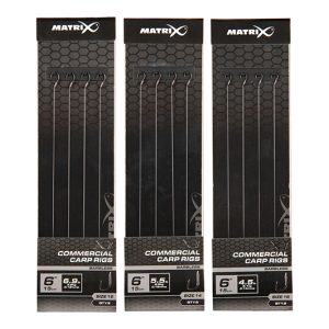 Matrix X1 Commercial Carp 15cm Rigs