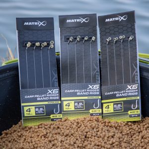 Matrix X6 Carp Pellet Rigger 10cm Band Rigs - Image 5