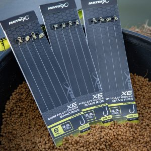 Matrix X6 Carp Pellet Rigger 15cm Band Rigs - Image 4