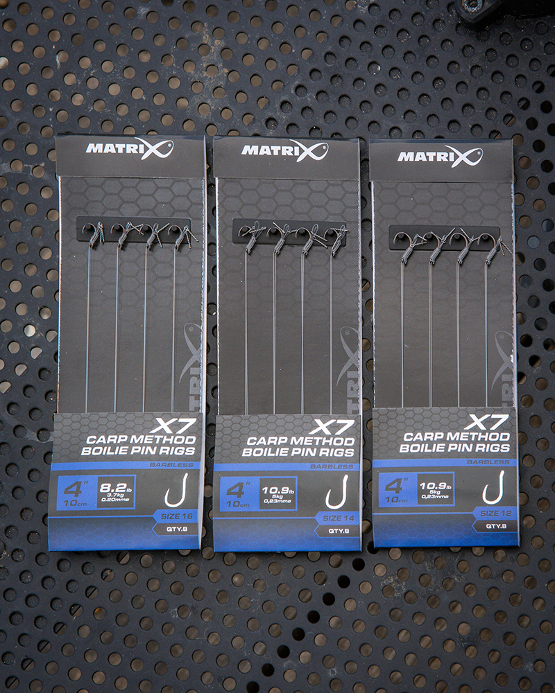 Matrix X7 Carp Method 10cm Boilie Pin Rigs - Image 3